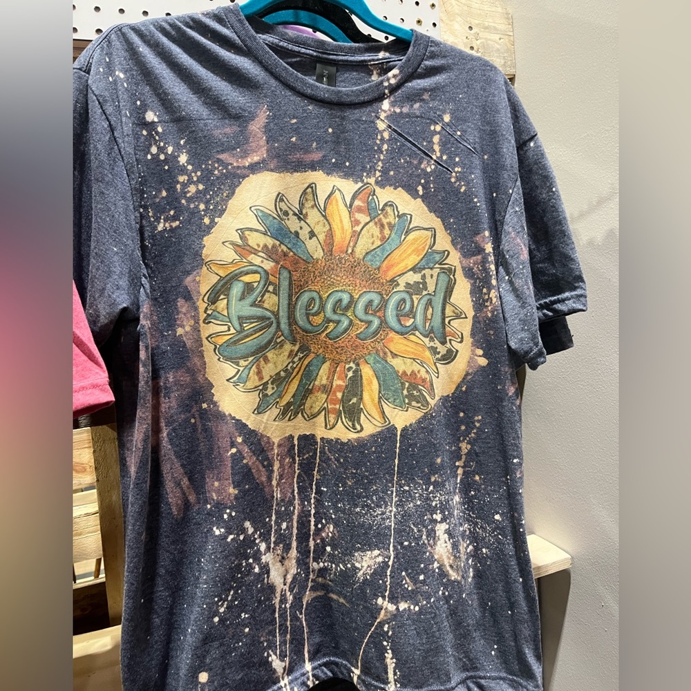 Customized bleached T-shirt’s.